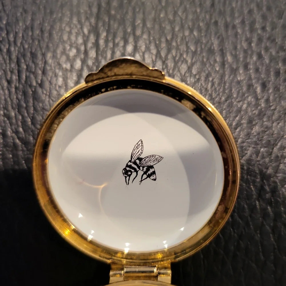 Staffordshire Enamel Hand Painted in the Old Bilston Battery Tradition P…